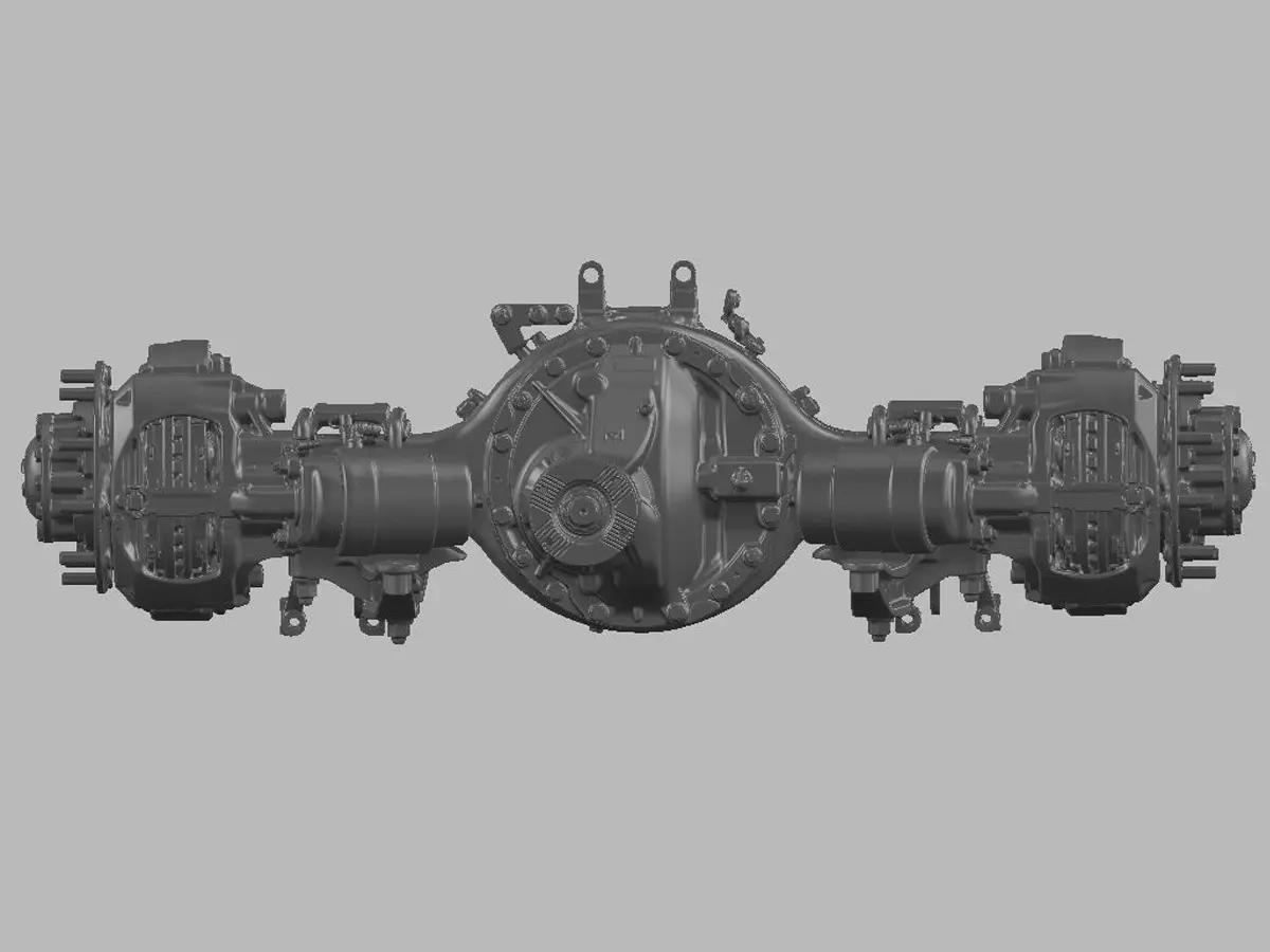 3d-scan-Iveco-lkw-achse-mit-Artec-Eva-cad-modell