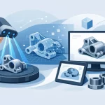 3D-Scan Bauteile präzise digital erfassen