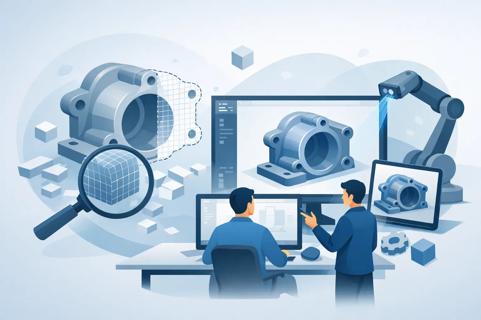 Fehlende CAD-Daten rekonstruieren